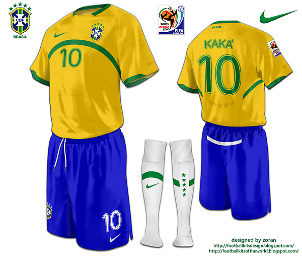 Brazil World Cup 2010 fantasy home