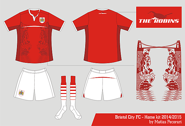 Bristol City Home kit 2014  Proposal