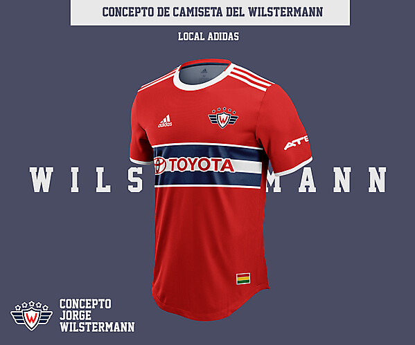 Camiseta Jorge Wilstermann - Concepto Local
