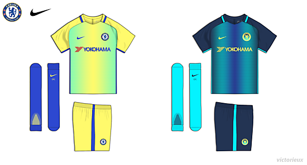 CHELSEA AWAY&THIRD