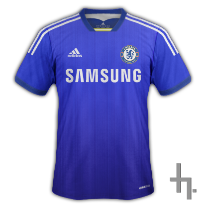 Chelsea FC Home Kit.
