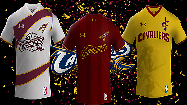 Cleveland Cavaliers Under Armour Football Kits