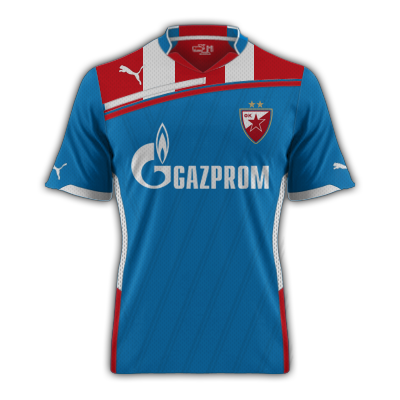 REQUESTED] FK Crvena zvezda 22-23. Home+Alternative, Away, 3rd & GkS X3.  (Kits by Mr Apex,barca4eva & Pesmaster).I done a tidy up & some additions  to the kits. : r/WEPES_Kits