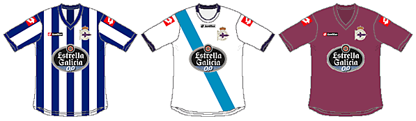 Deportivo de La Coruña 2014/15 Kits