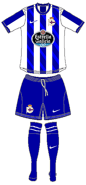 Deportivo de La Coruña Nike Home