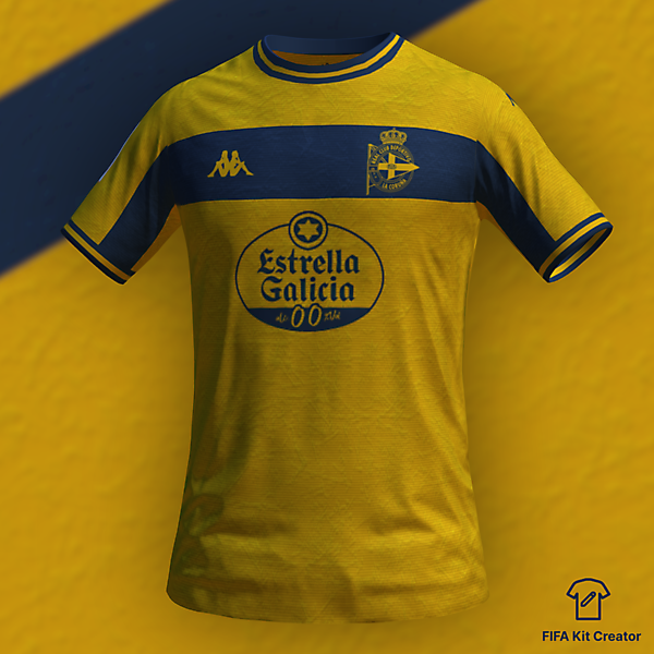Deportivo La Coruña third concept (99-00 remake) 