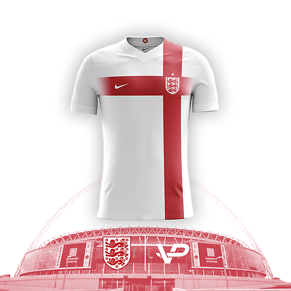 England National Team Kit Design