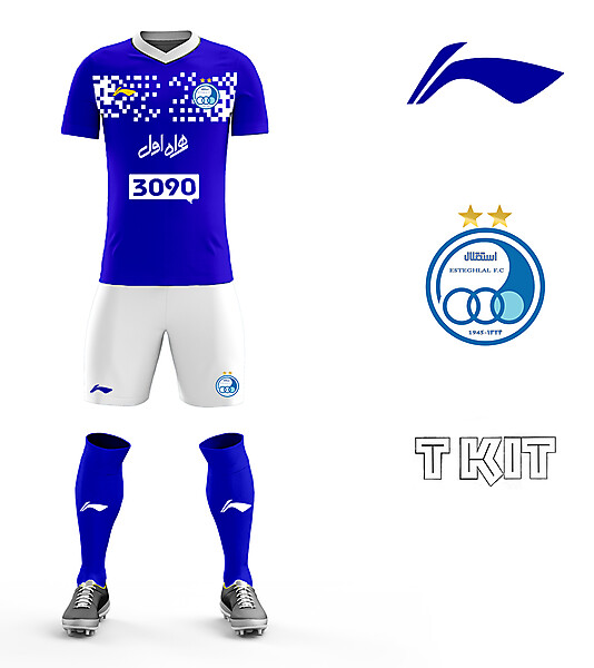 Esteghlal FC home kit