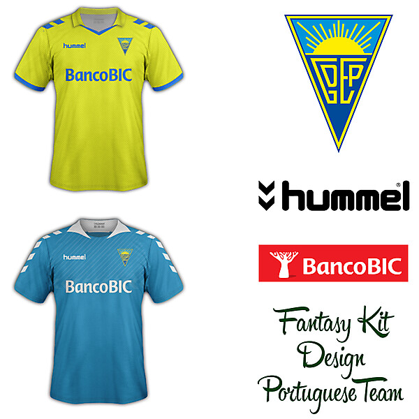 Estoril Praia Home and Away Fantasy Kit 2014/2015