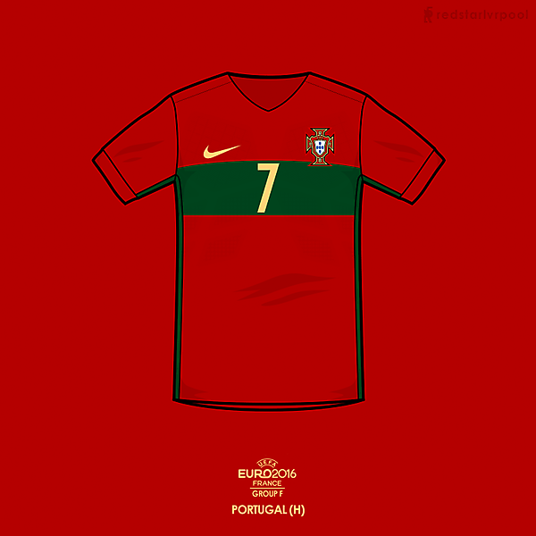 Euro 2016 - Nike Portugal Home