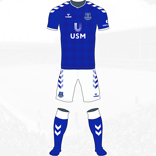 Everton Home Kit Hummel Concept