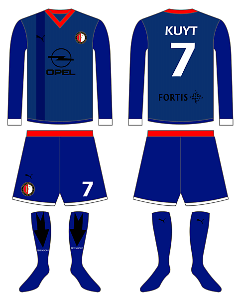 Feyenoord Rotterdam Third kit fantasy