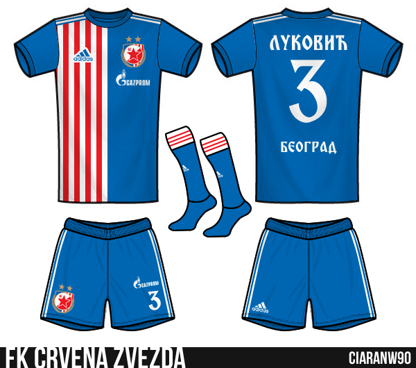 FK Crvena Zvezda - Away