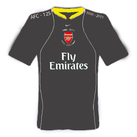 arsenal 125th anniversary designs