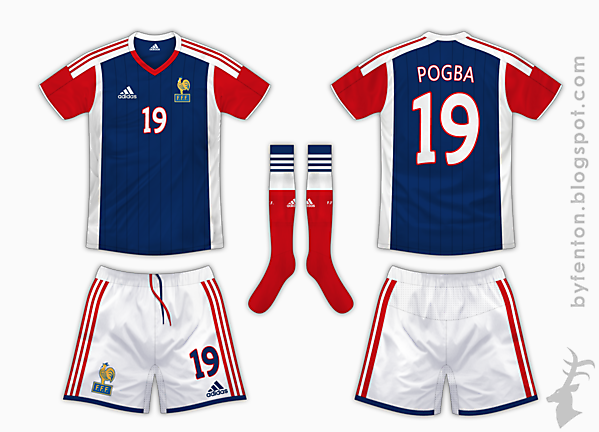France Home Kit - Adidas