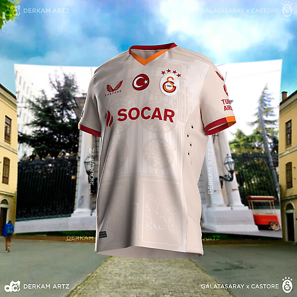 Galatasaray x Castore - Third Kit Concept 