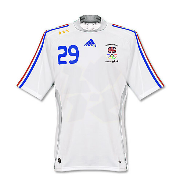 adidas Great Britain 2012 London Olympics Football Shirt
