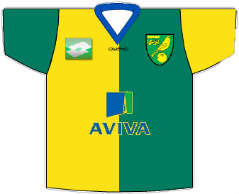 Norwich City 2013/14 Home Shirt