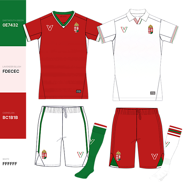 Hungary Home & Away Kits