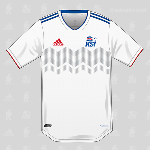 Iceland adidas Away Shirt 2018