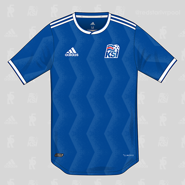 Iceland adidas Home Shirt 2018