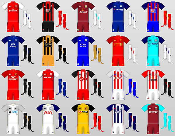 If all PL teams had Nike Vapor...