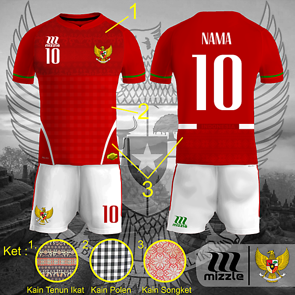 indonesia national team jersey