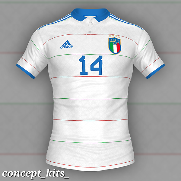 Italy away concept