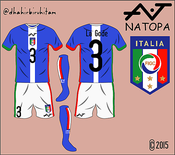 Italy National Team Fantasy Home Kit