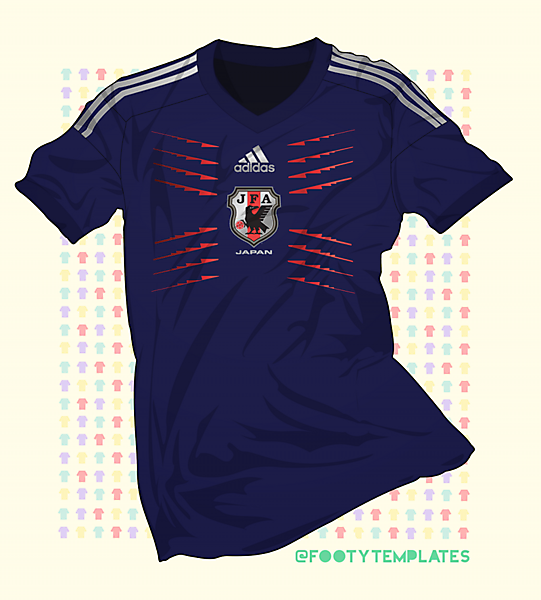 Japan - Remember Doha - One-off Shirt Concept