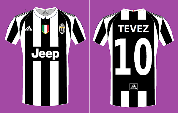 Juventus Adidas Fantasy Home Kit