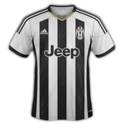 Juventus Home Kit 2015/16 Designs