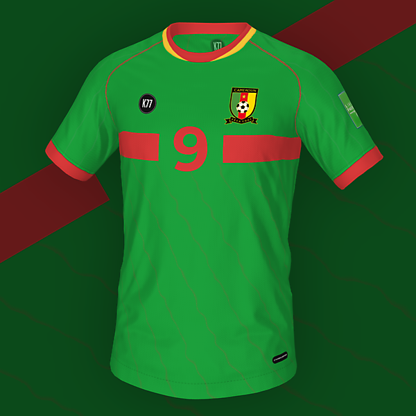 K77 World Cup 26 template - Cameroon