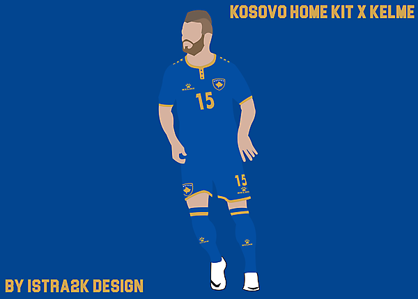 Kosovo home kit x Kelme