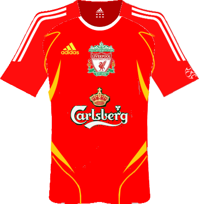 Kits Liverpool, Port Vale, Stoke, England