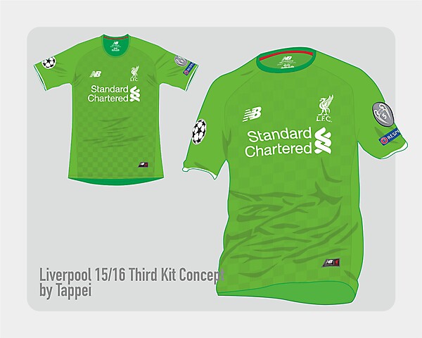 Liverpool 15-16 3rd kit concept w/ New Balance