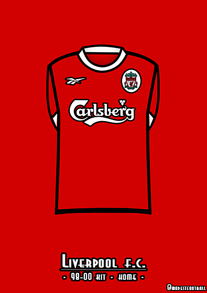 Liverpool 98-00 home kit