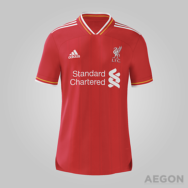 Liverpool Adidas Home Kit