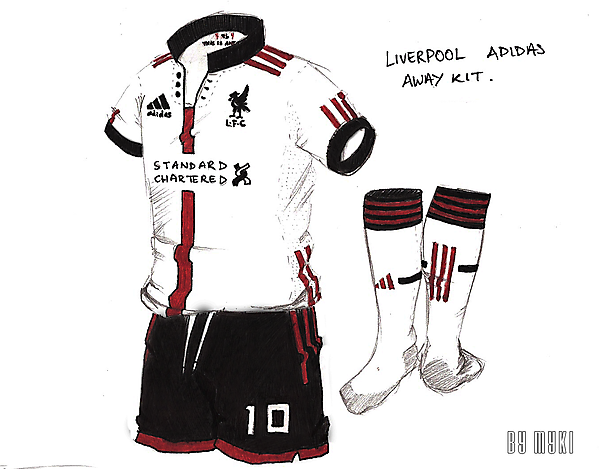 Liverpool Adidas Away Kit