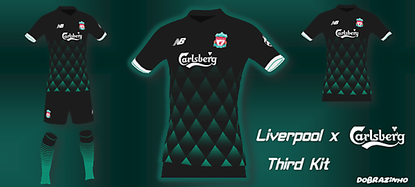 Liverpool Third Kit edition Carlsberg