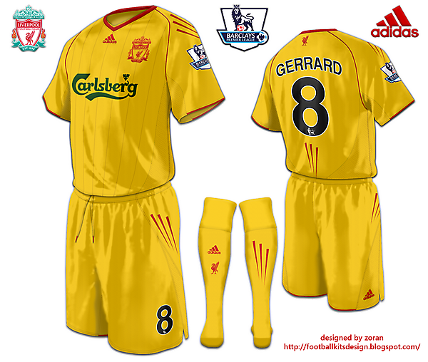 Liverpool fantasy third yellow