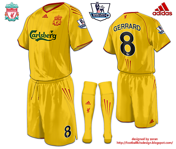 Liverpool Fantasy Third Yellow