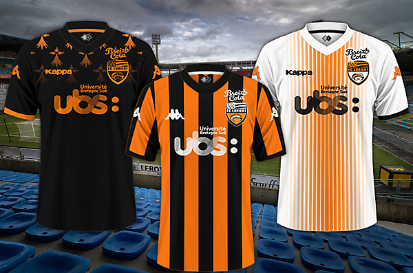 Lorient Fc Kappa Kits 17/18