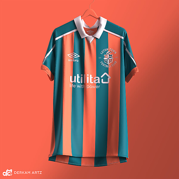 Luton Town x Umbro - Third Kit Concept 