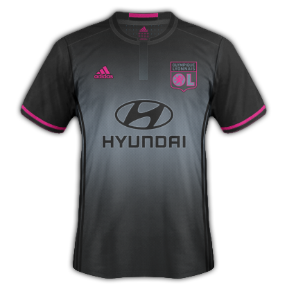Lyon Away Kit 2016/17
