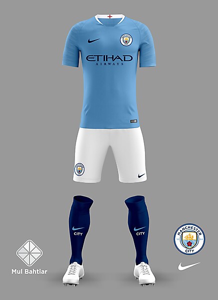 Manchester City 2018/2019 Home Jersey