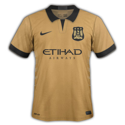 Manchester City Third kit for 2015/16 with Nike