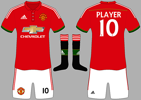 Manchester United home kit