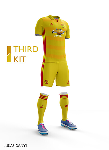Manchester United Third Kit 16/17