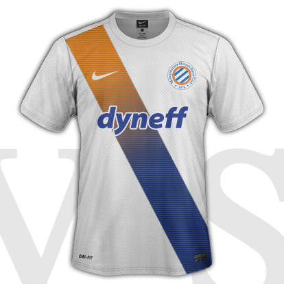 Montpellier HSC Third kit 2015/16 with Nike